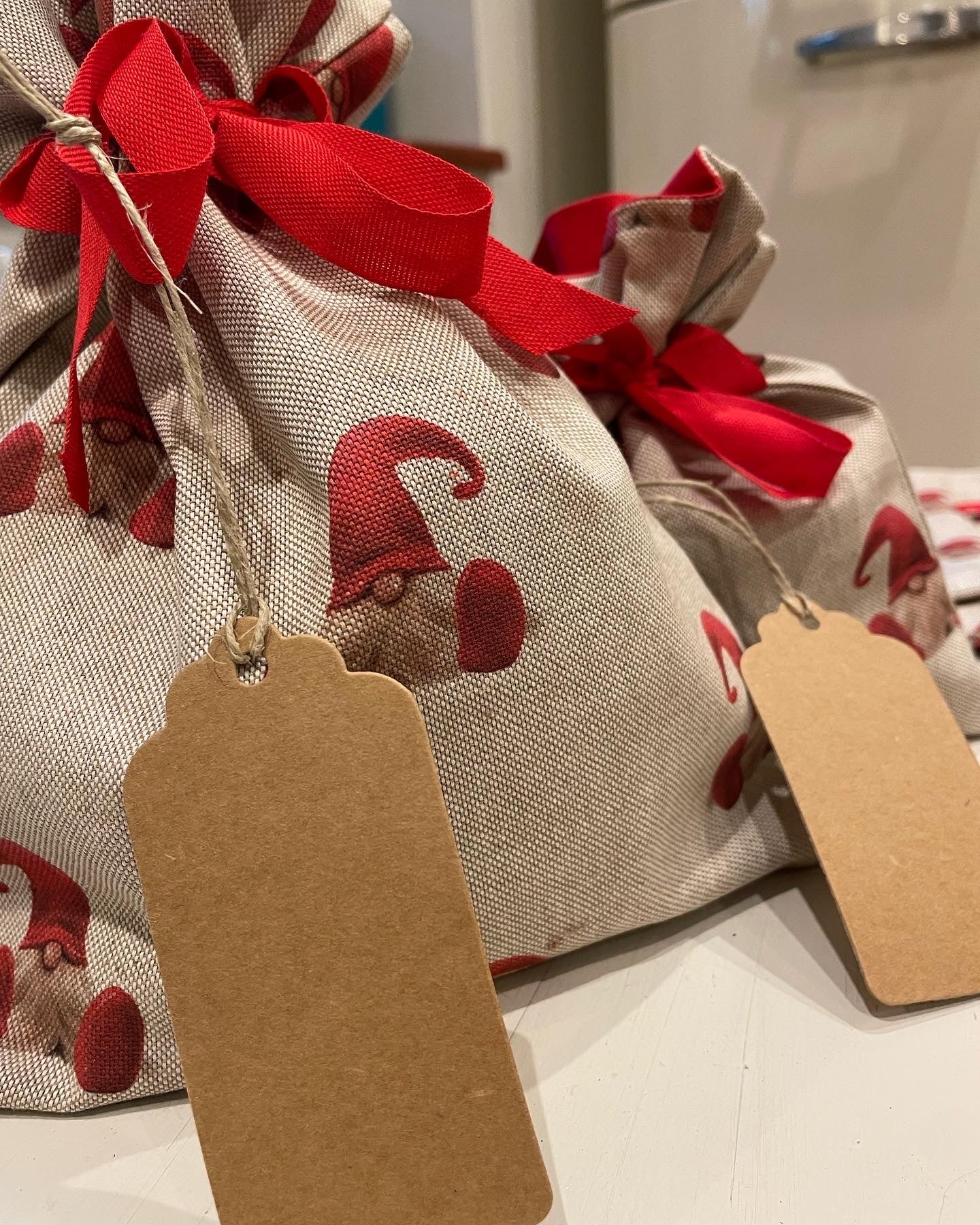 Gnome Gift Bags (pack of two)